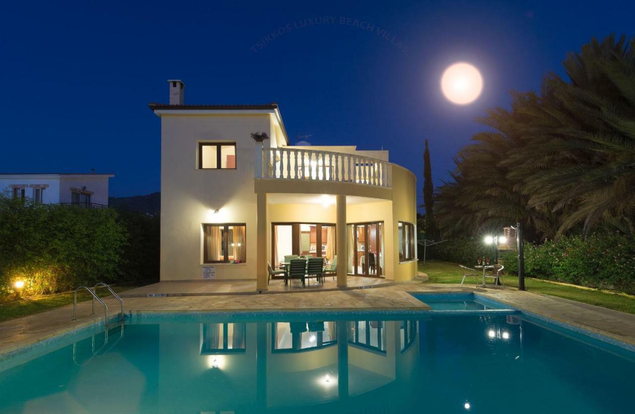 Villa Tsikkos Tria Polis Ngoại thất bức ảnh